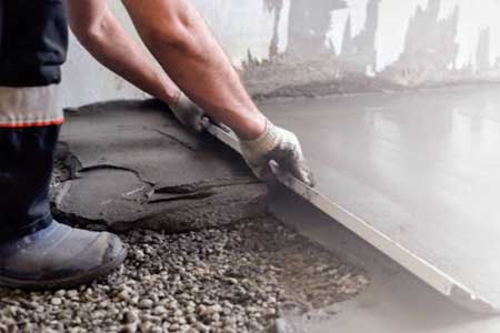 Application du béton ciré