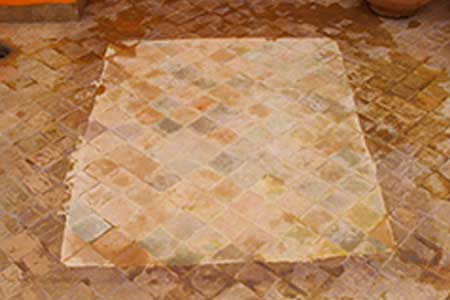 Protection des sols à Marrakech.