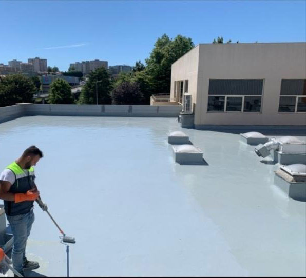 Exemple d'étanchéité toiture-terrasse.
