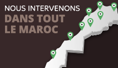 intervention dans tout le Maroc